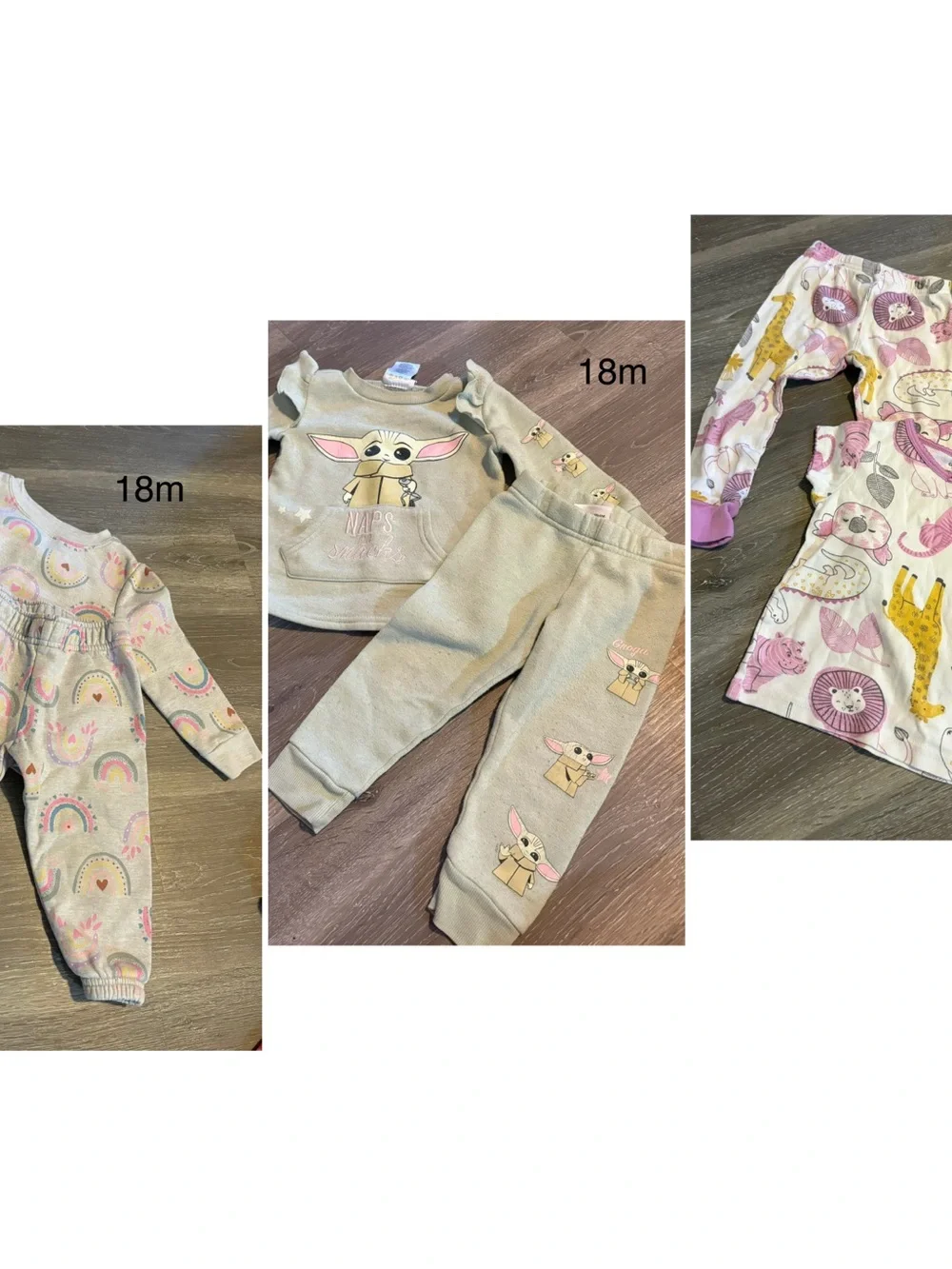 Carter's 18M Baby Girl Pajama and Outfit Sets